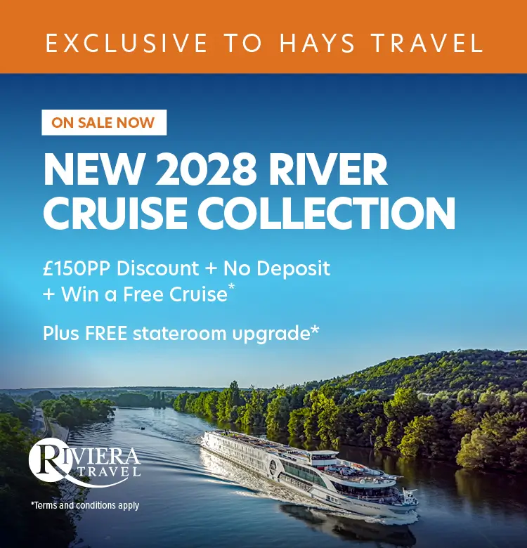 Riviera Travel’s New 2028 River Cruise Collection is on sale now…
